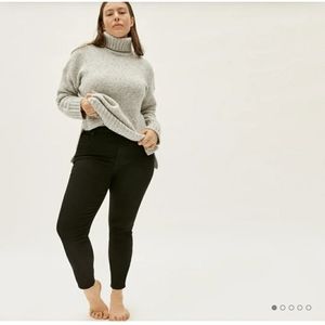 Everlane curvy authentic stretch high rise jeans
